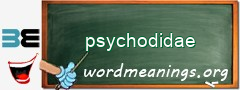 WordMeaning blackboard for psychodidae